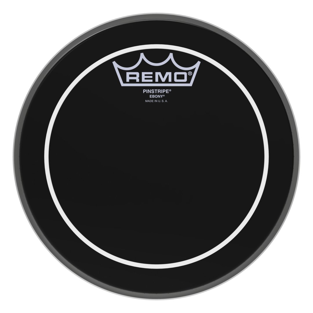 Remo Remo ES-0608-PS Pinstripe Ebony Drumhead. 8"