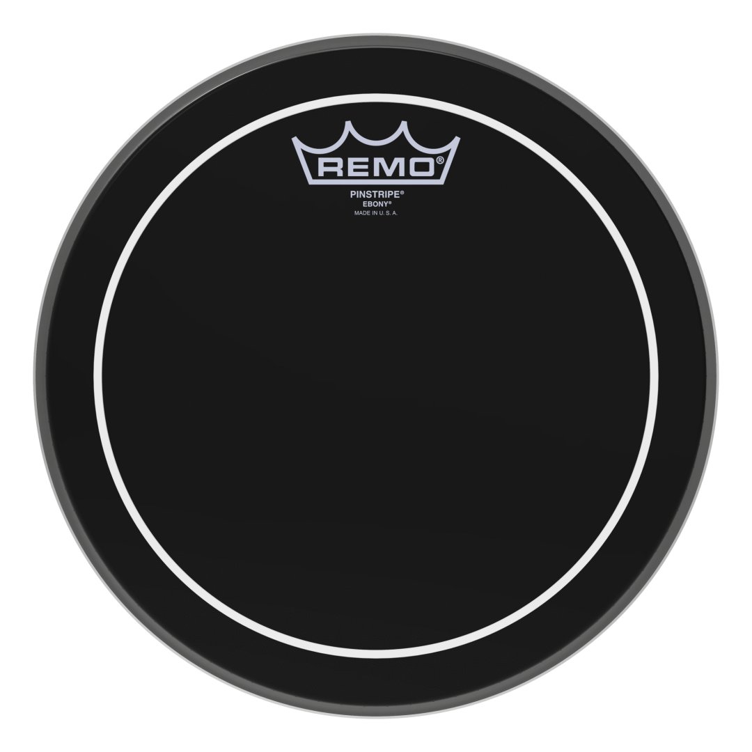 Remo Remo ES-0612-PS Pinstripe Ebony Drumhead. 12"