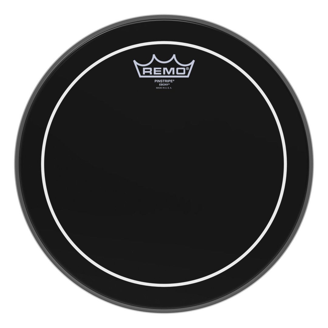 Remo Remo ES-0612-PS Pinstripe Ebony Drumhead. 12"