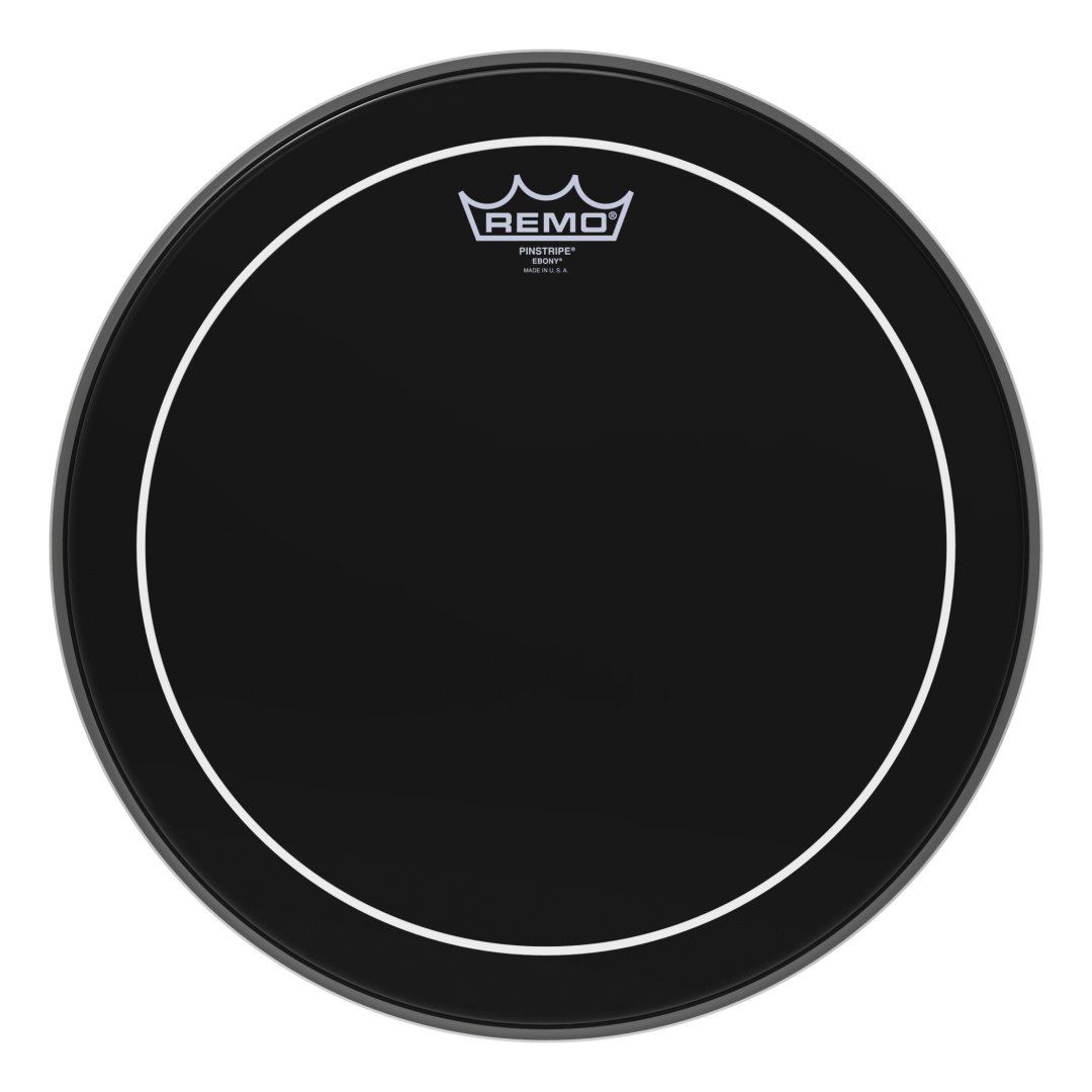 Remo Remo ES-0614-PS Pinstripe Ebony Drumhead. 14"