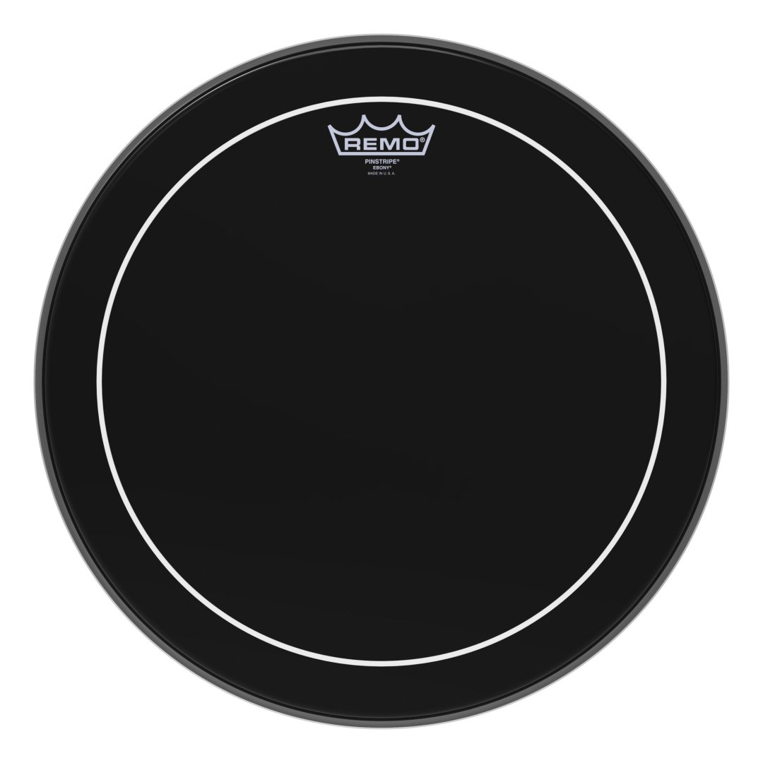 Remo Remo ES-0616-PS Pinstripe Ebony Drumhead. 16"