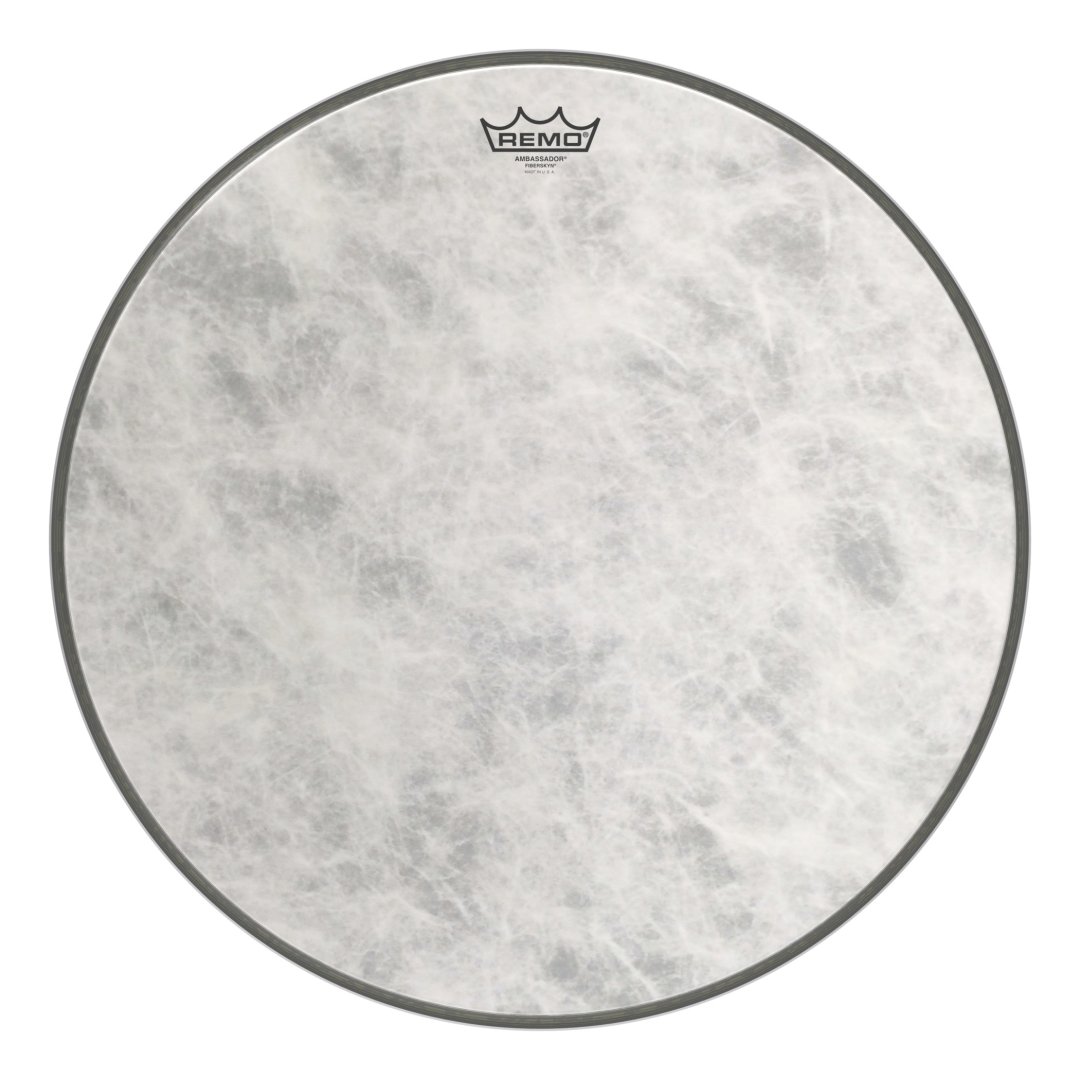 Remo Remo FA-1520-00 Ambassador Fiberskyn Bass Drumhead. 20"