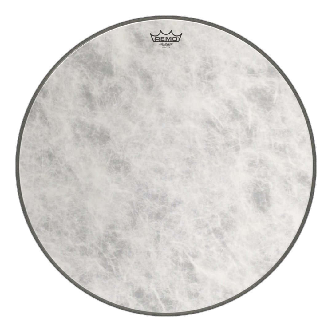 Remo Remo FA-1524-00 Ambassador Fiberskyn Bass Drumhead. 24"