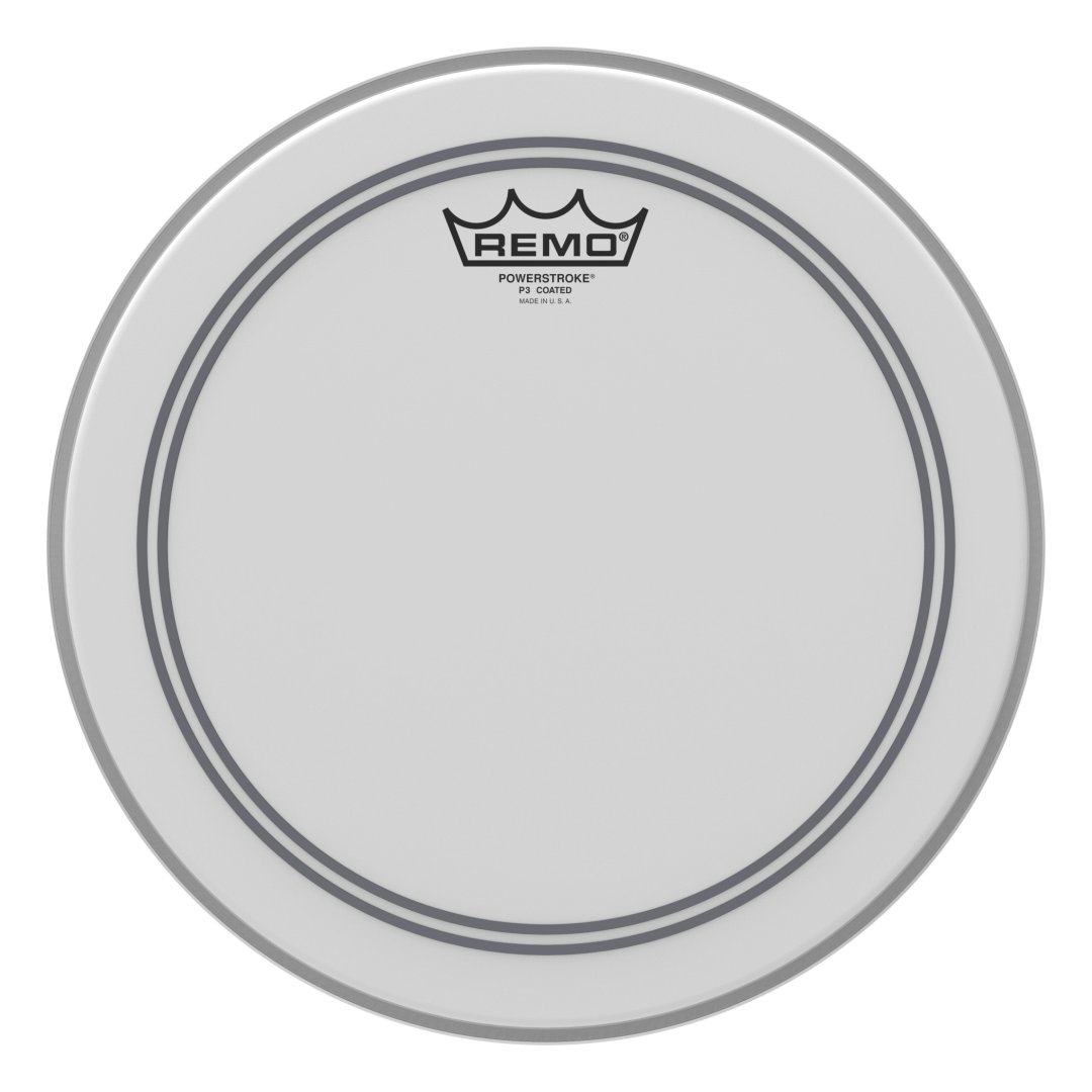 Remo Remo P3-0112-BP Powerstroke P3 Coated Drumhead. 12"