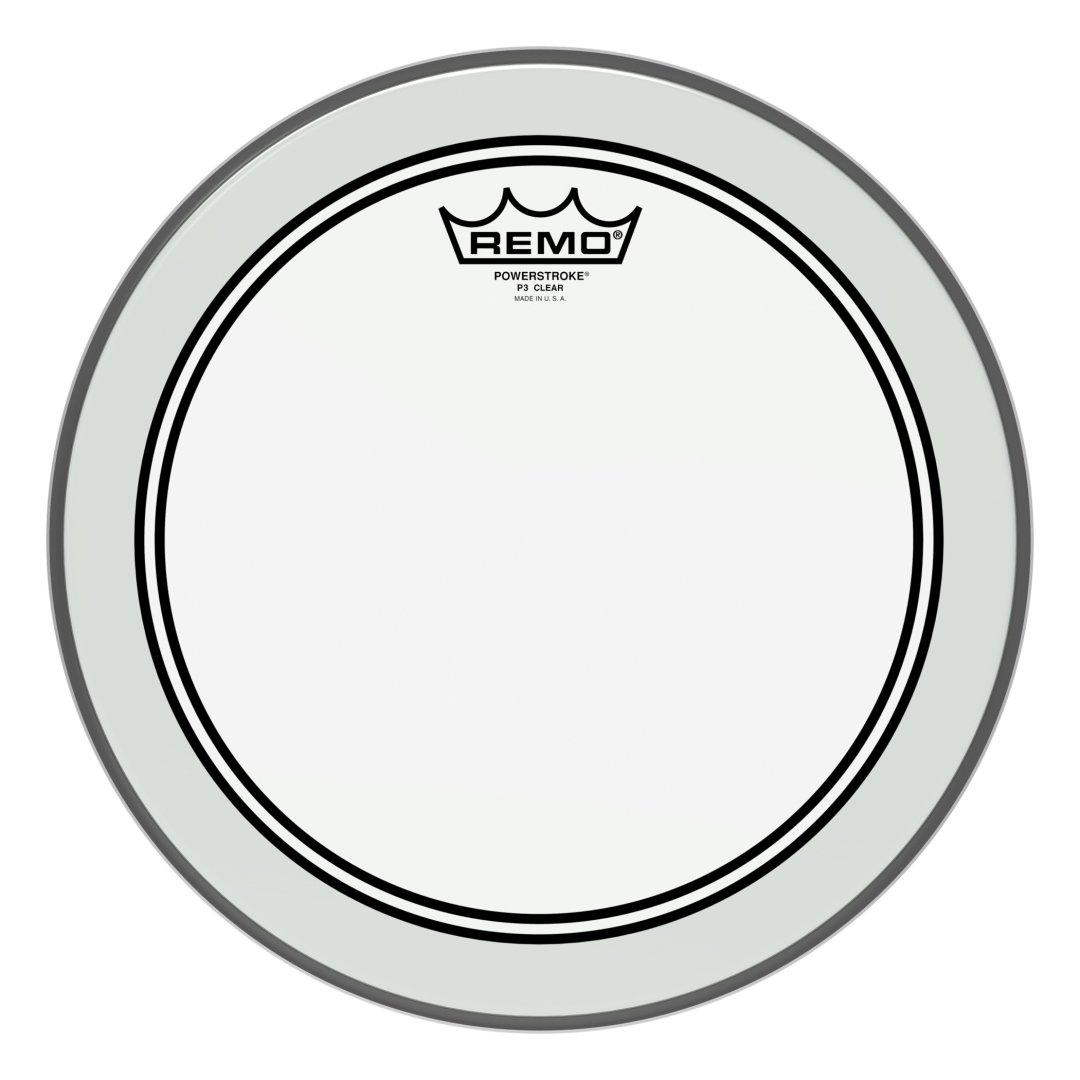 Remo Remo P3-0312-BP Powerstroke P3 Clear Drumhead. 12"