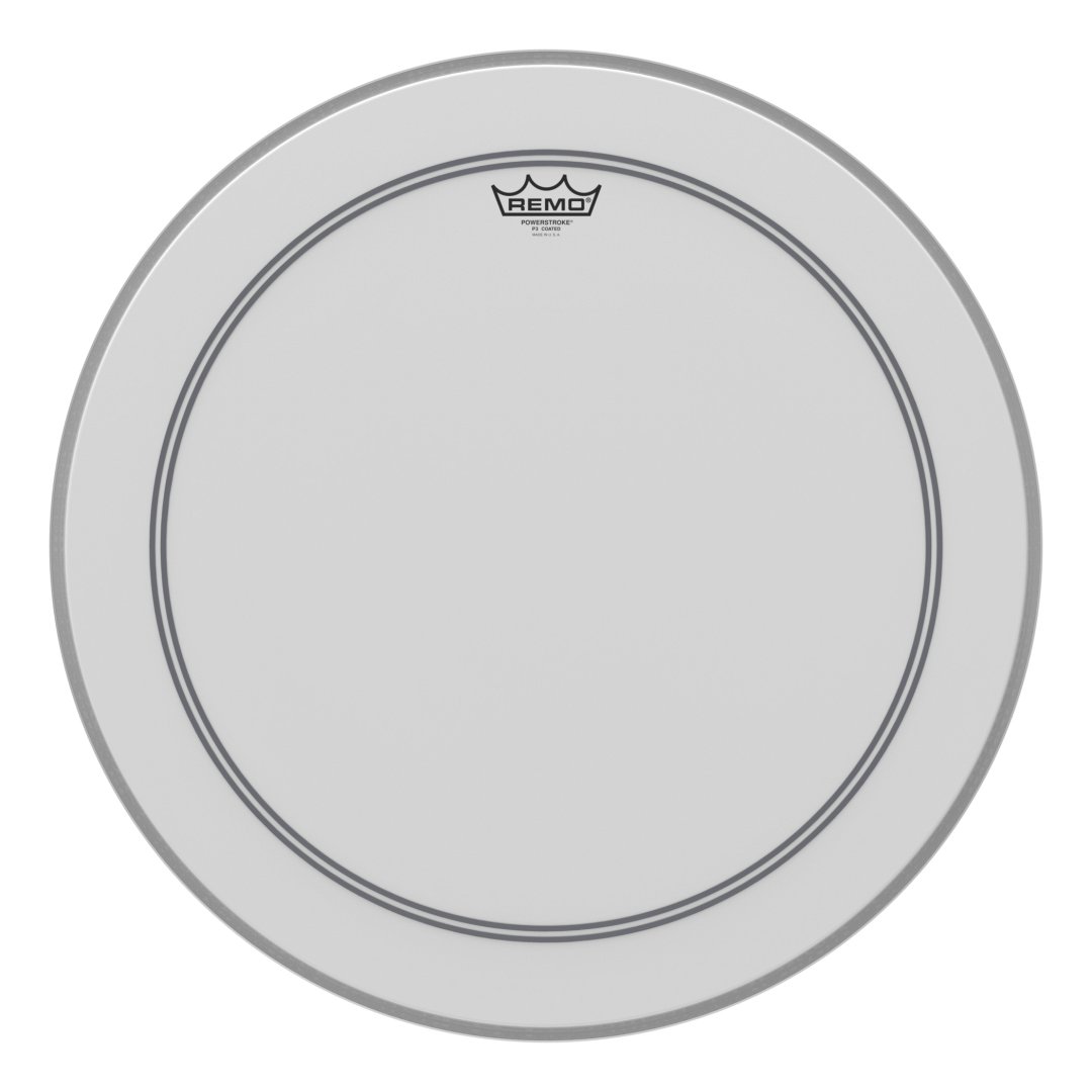 Remo Remo P3-1122-C2 Powerstroke P3 Coated Bass Drumhead. 22"