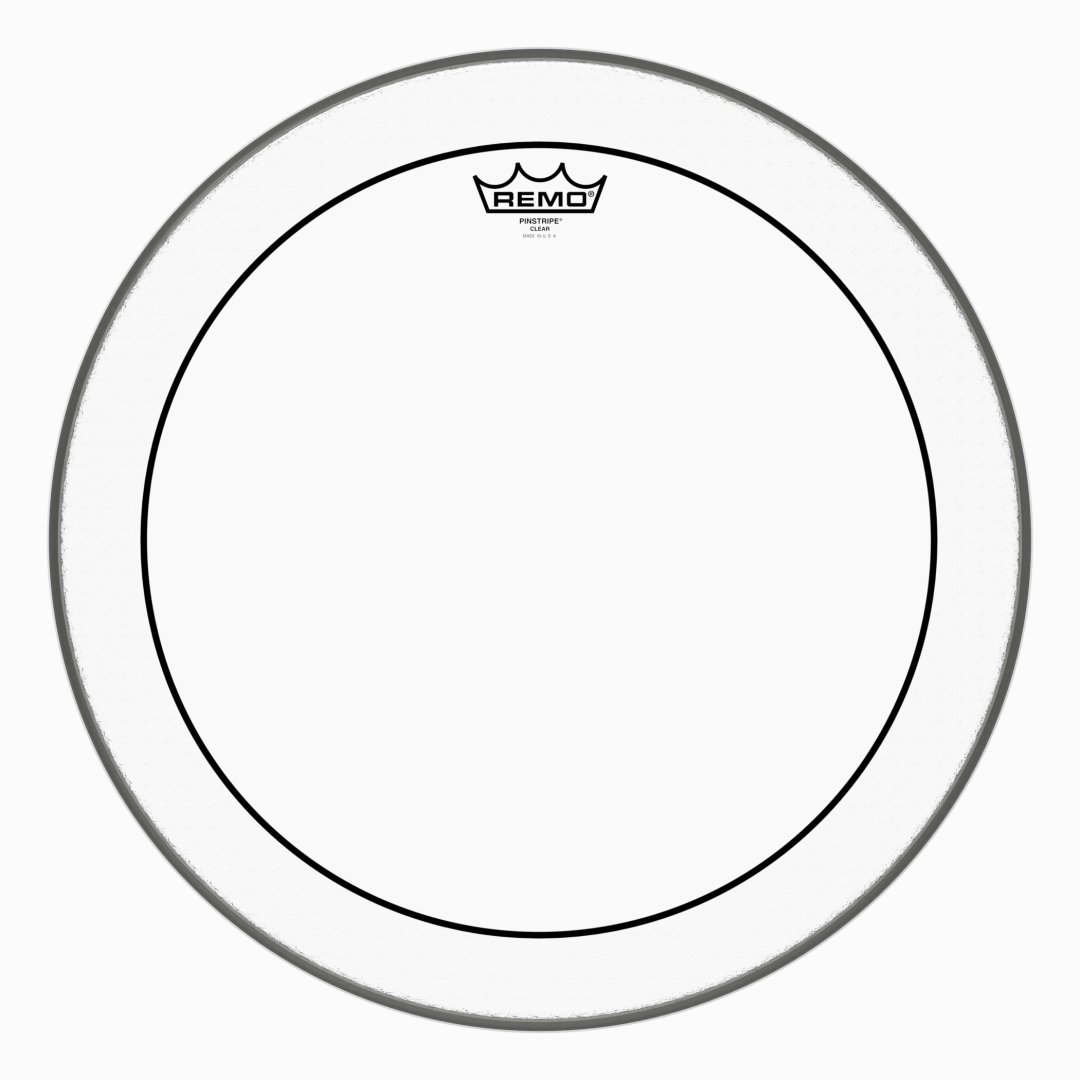 Remo Remo PS-0318-00 Pinstripe Clear Drumhead. 18"
