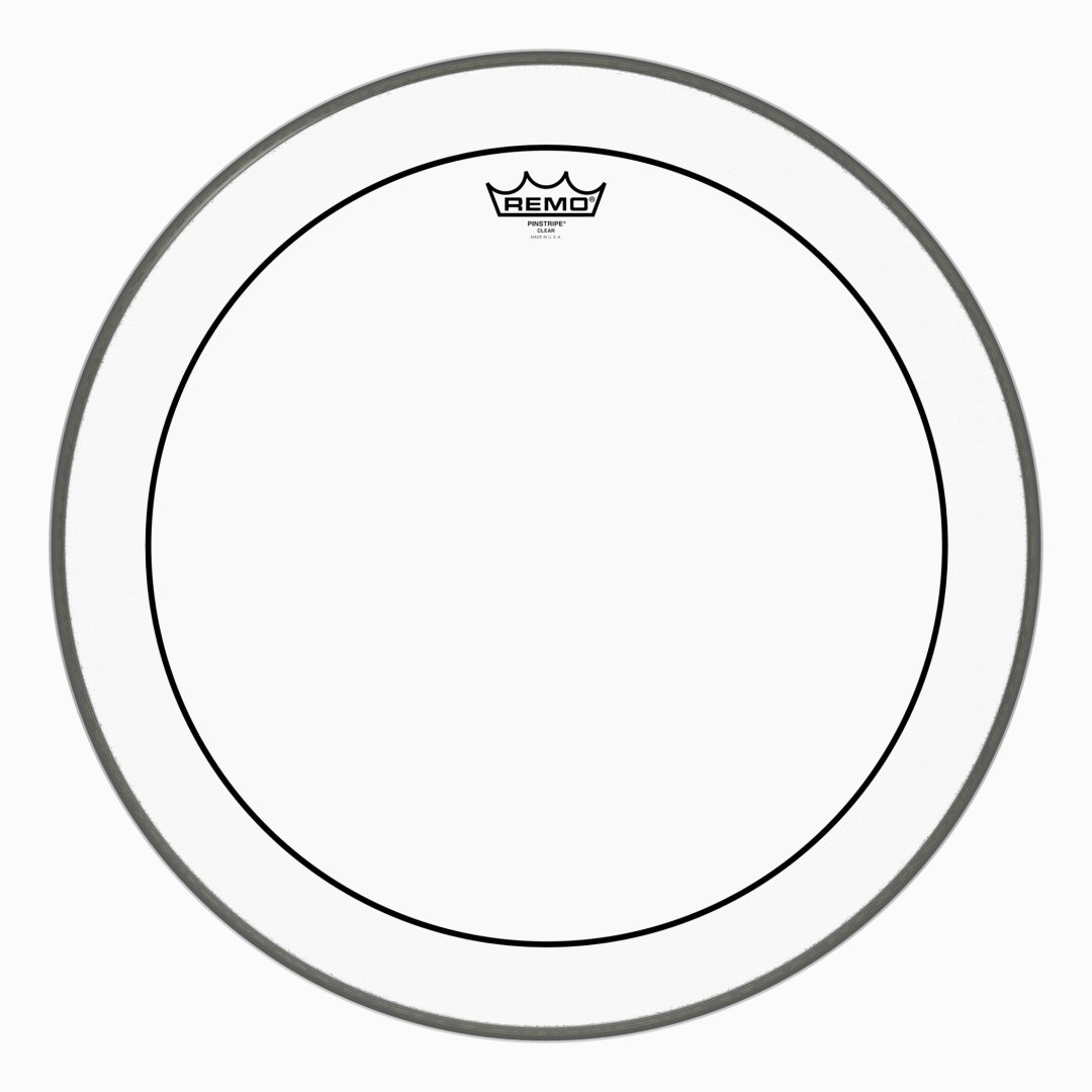 Remo Remo PS-1320-00 Pinstripe Clear Bass Drumhead. 20"