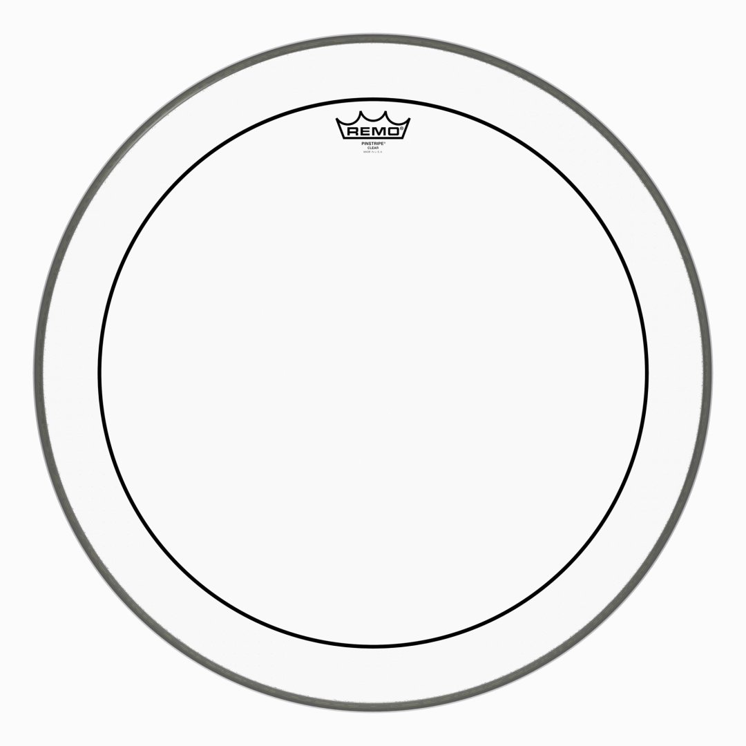 Remo Remo PS-1322-00 Pinstripe Clear Bass Drumhead. 22"