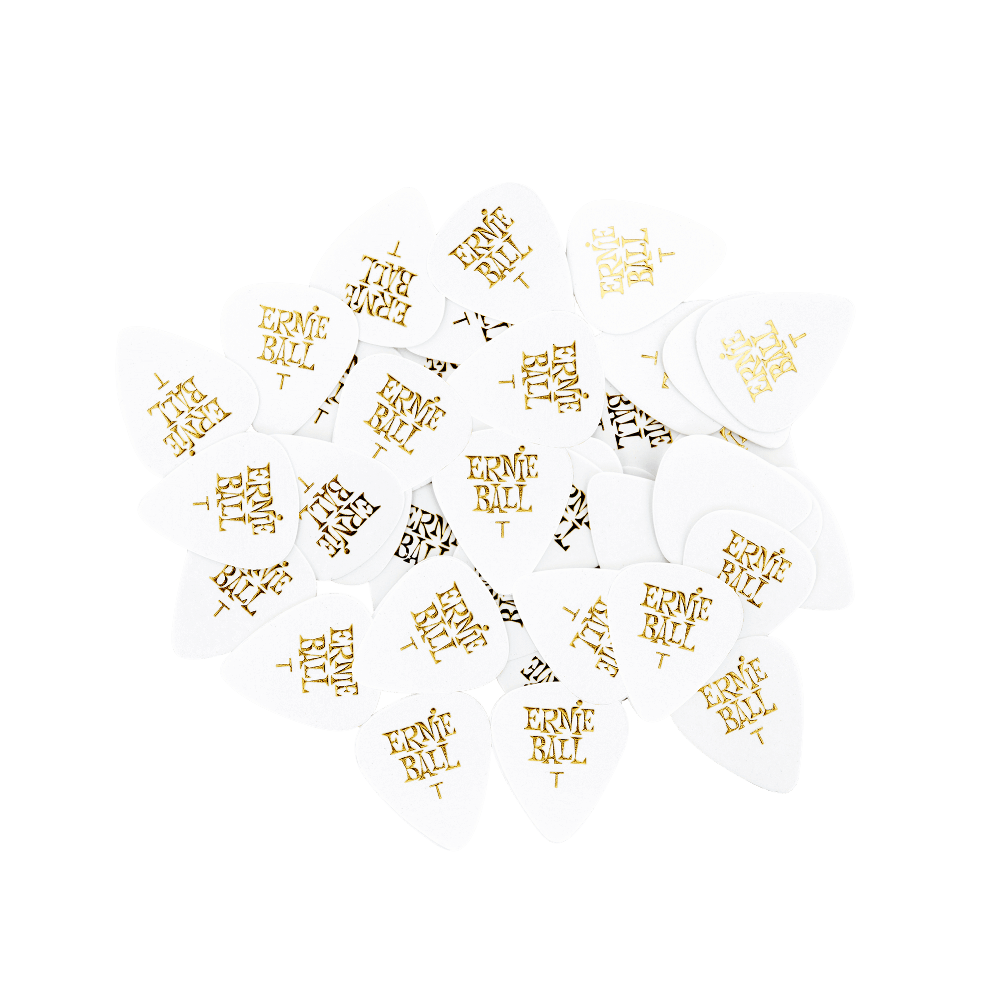 Ernie Ball Ernie Ball Thin White Cellulose Picks - Bag/144
