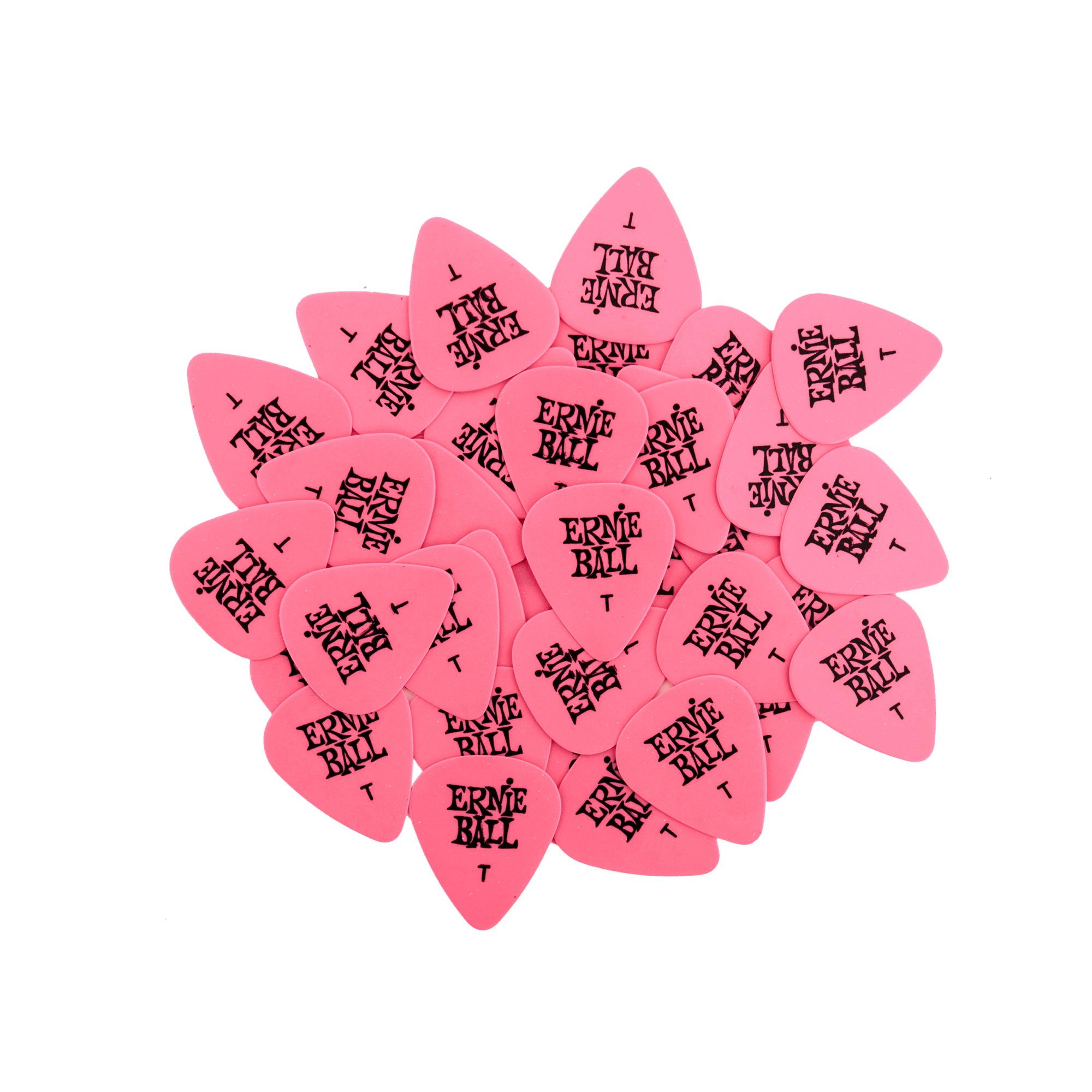 Ernie Ball Ernie Ball Thin Pink Cellulose Picks - Bag/144
