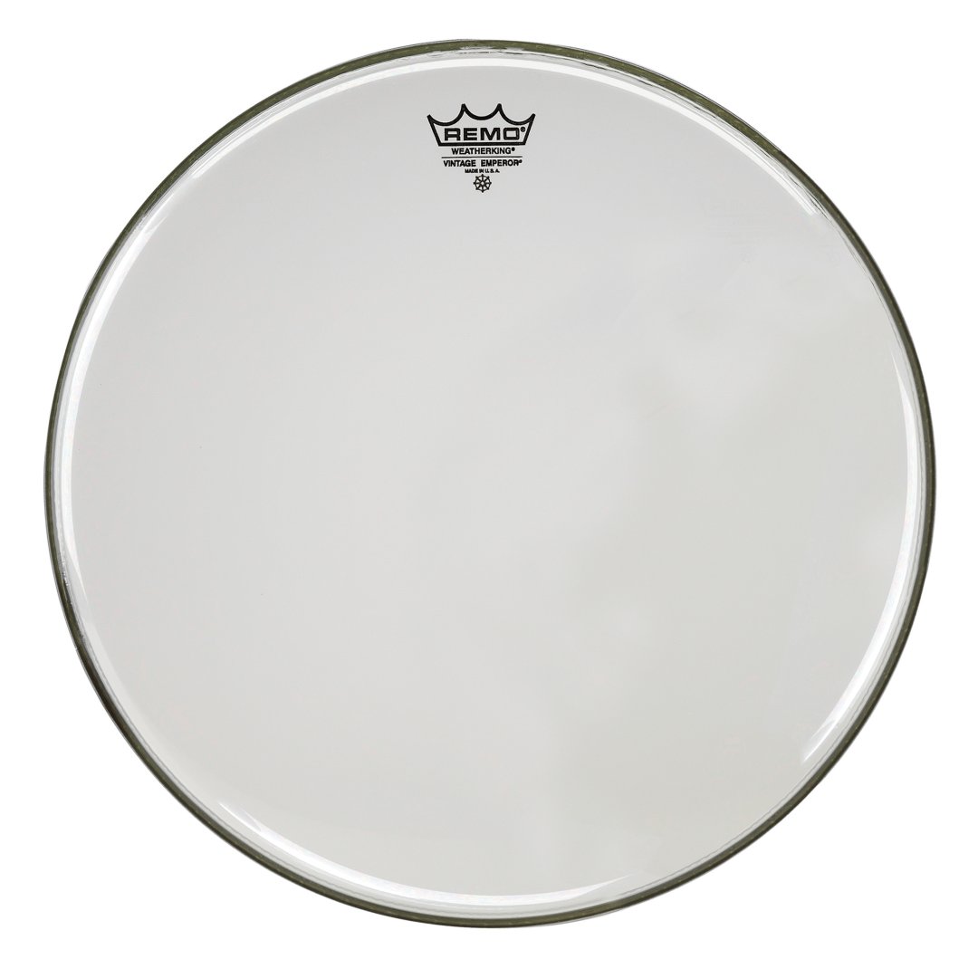 Remo Remo VE-0314-00 Emperor Vintage Clear Drumhead. 14"