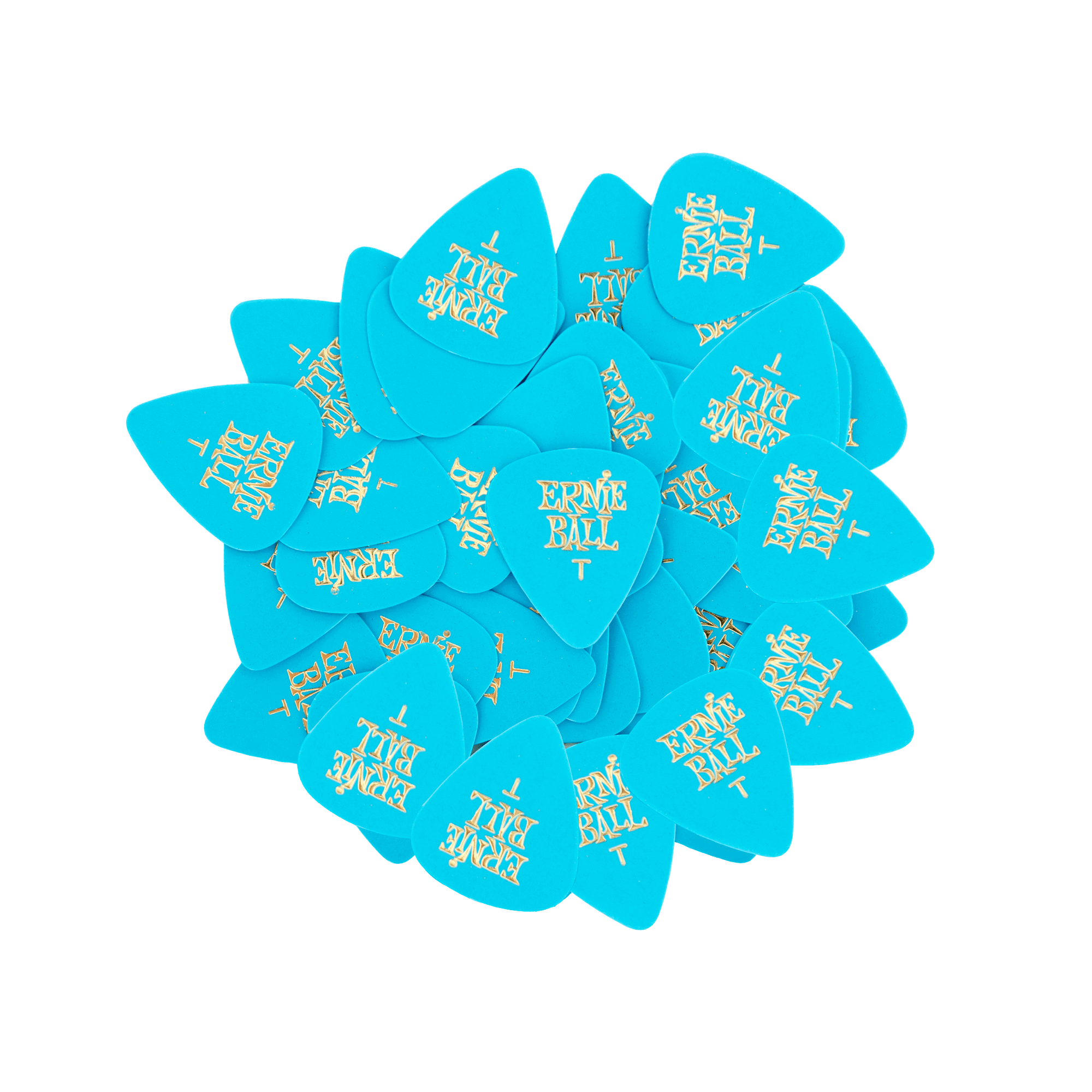 Ernie Ball Ernie Ball Thin Blue Cellulose Picks - Bag/144