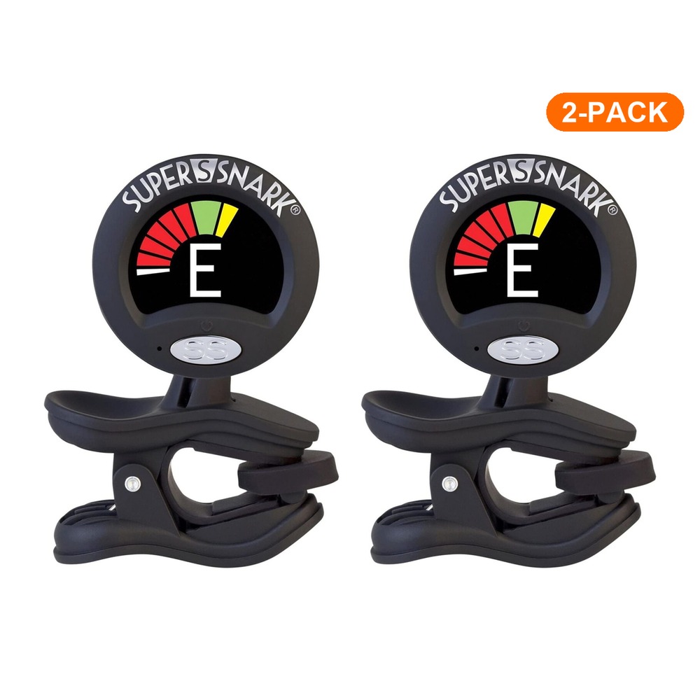 Snark SN-X-RE Clip-On Tuner - 2 Pack (Guitar, Bass and Violin)