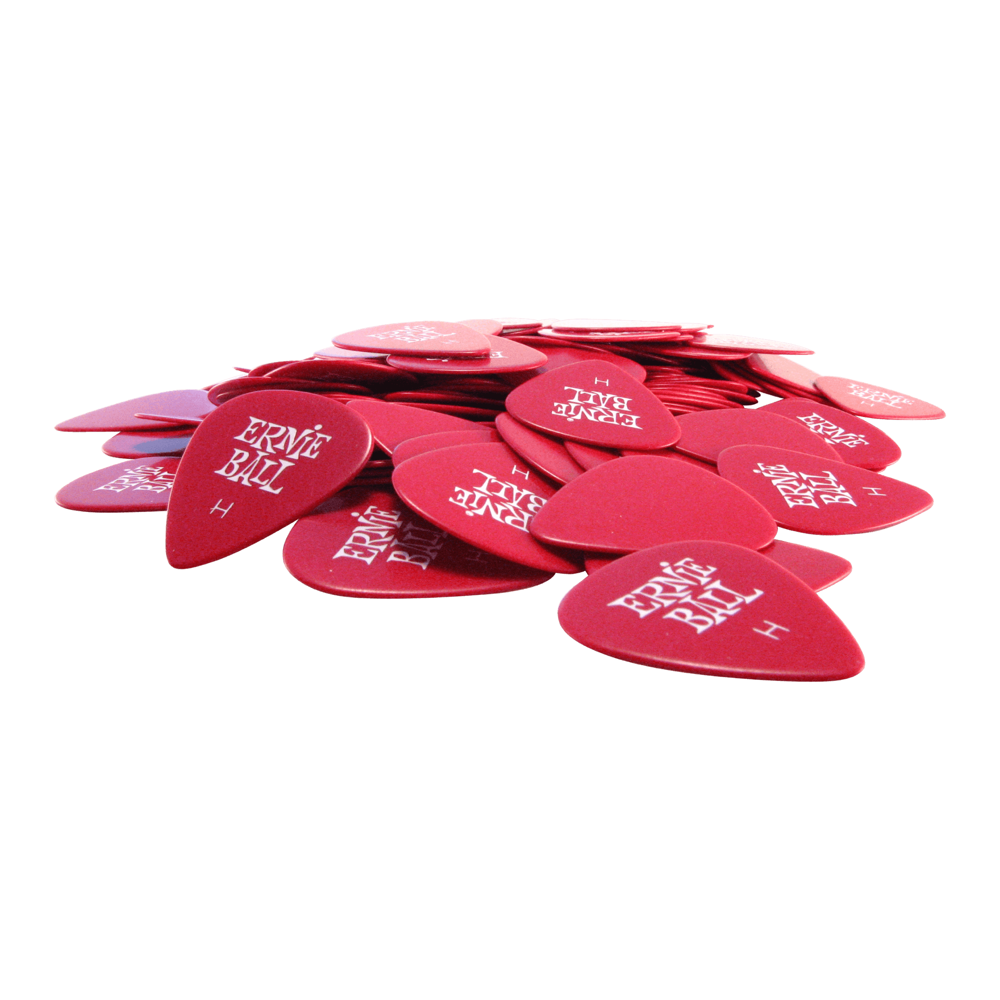 Ernie Ball Ernie Ball Heavy Red Cellulose Picks - 144/Bag