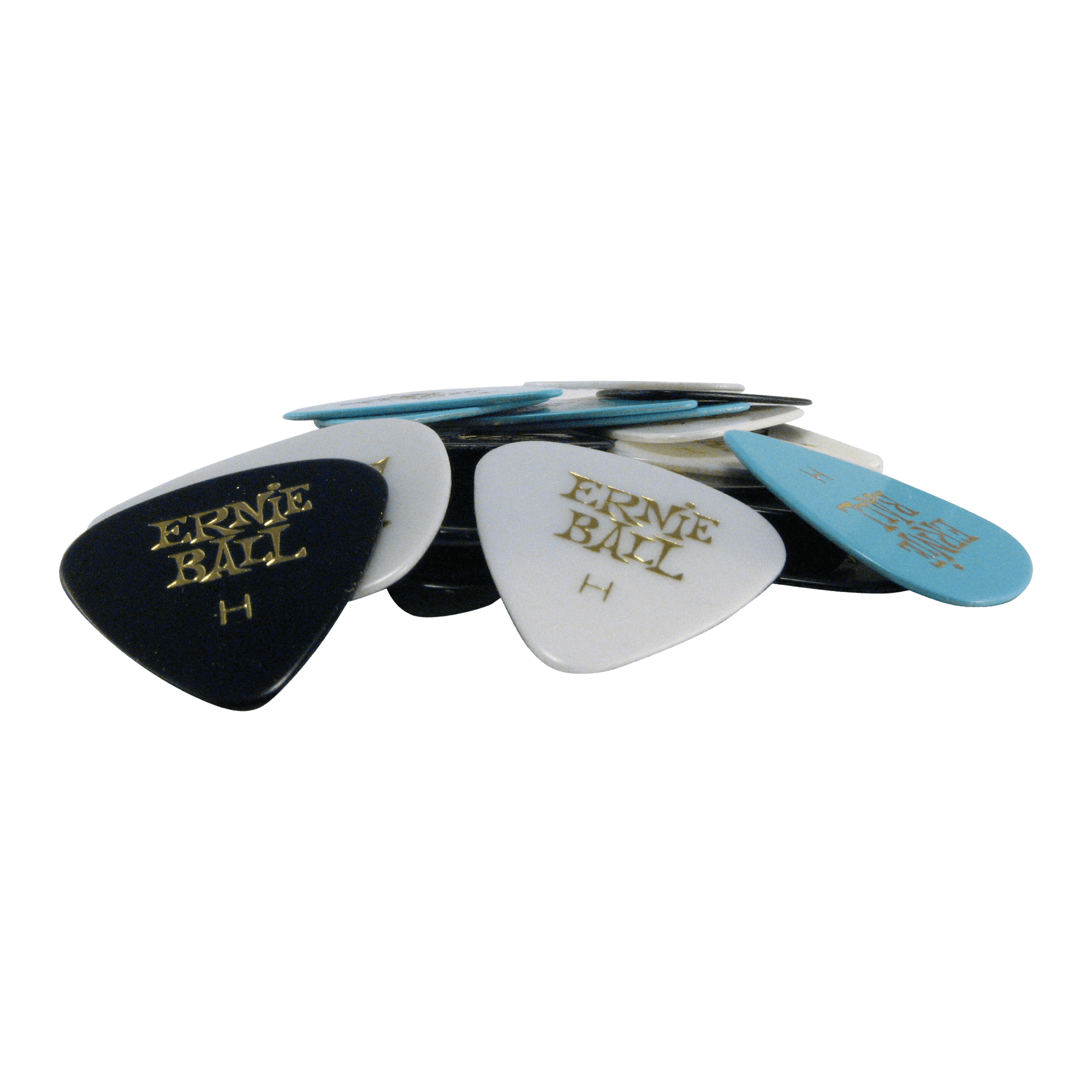 Ernie Ball Ernie Ball Heavy Assorted Color Cellulose Picks - 24/Bag