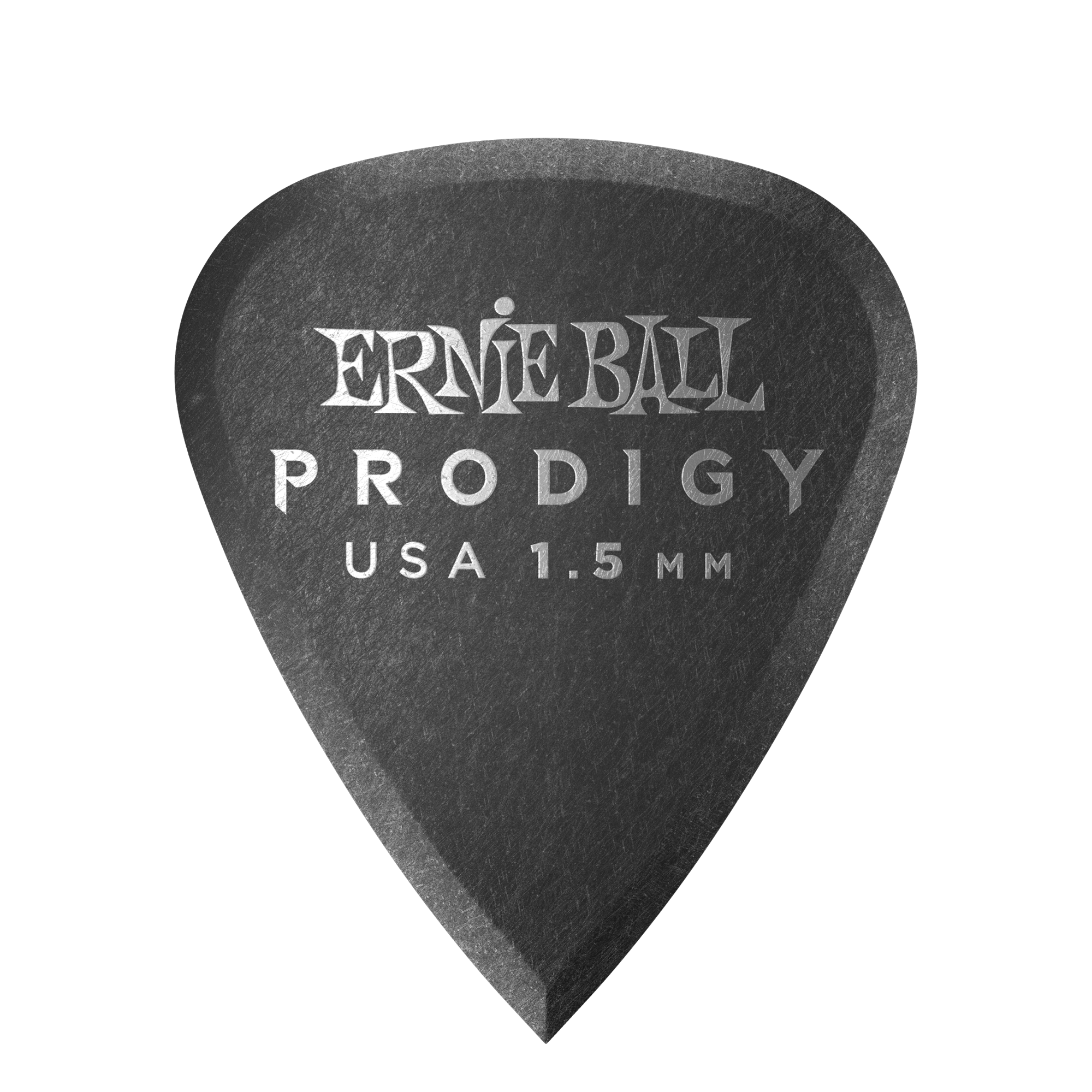 Ernie Ball Ernie Ball 1.5mm Black Standard Prodigy Picks 6-Pack