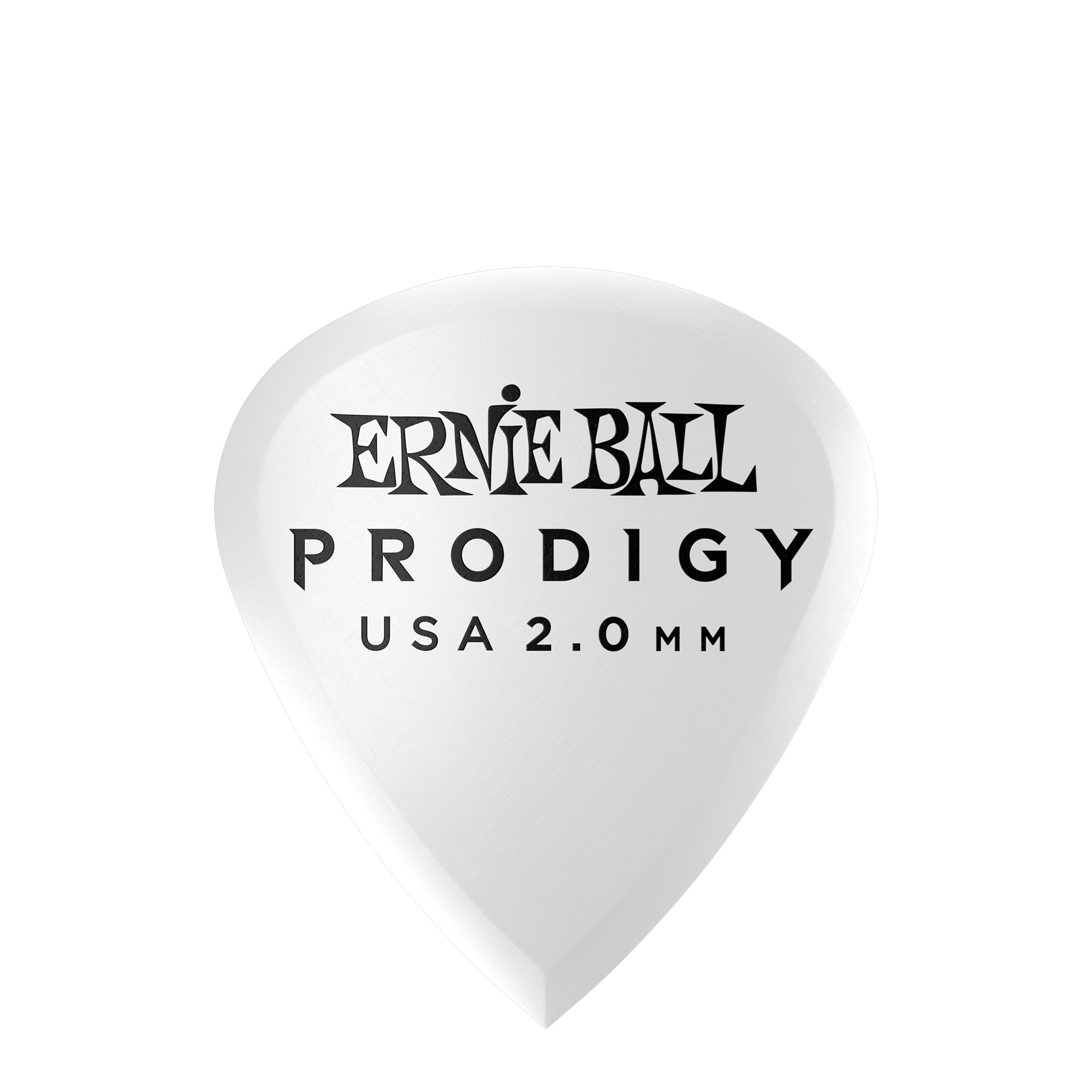 Ernie Ball Ernie Ball 2.0mm White Mini Prodigy Picks 6-Pack