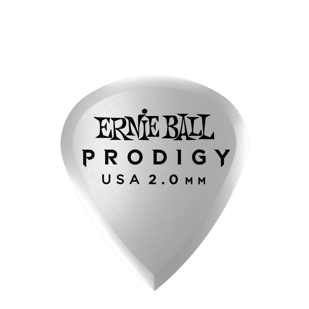 Ernie Ball 2.0mm White Mini Prodigy Picks 6-Pack