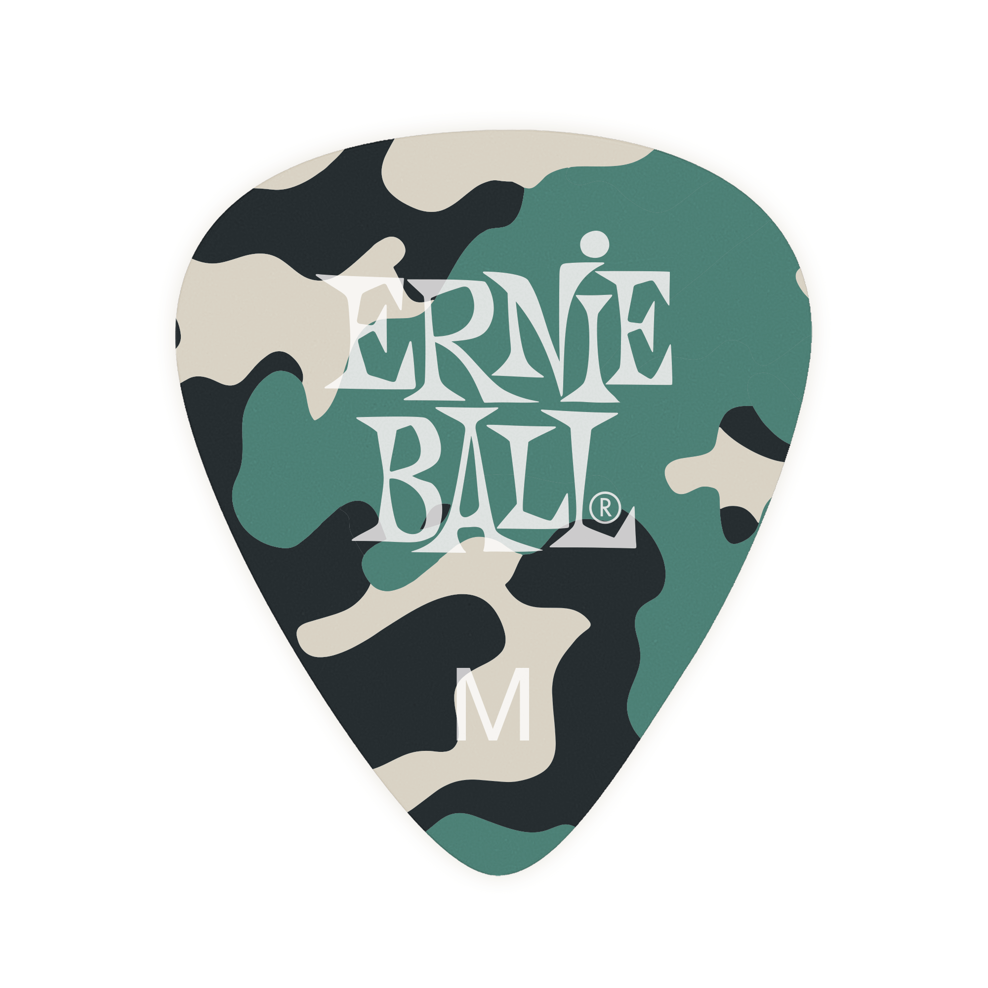 Ernie Ball Ernie Ball Camouflage Cellulose Medium - 12 Pack