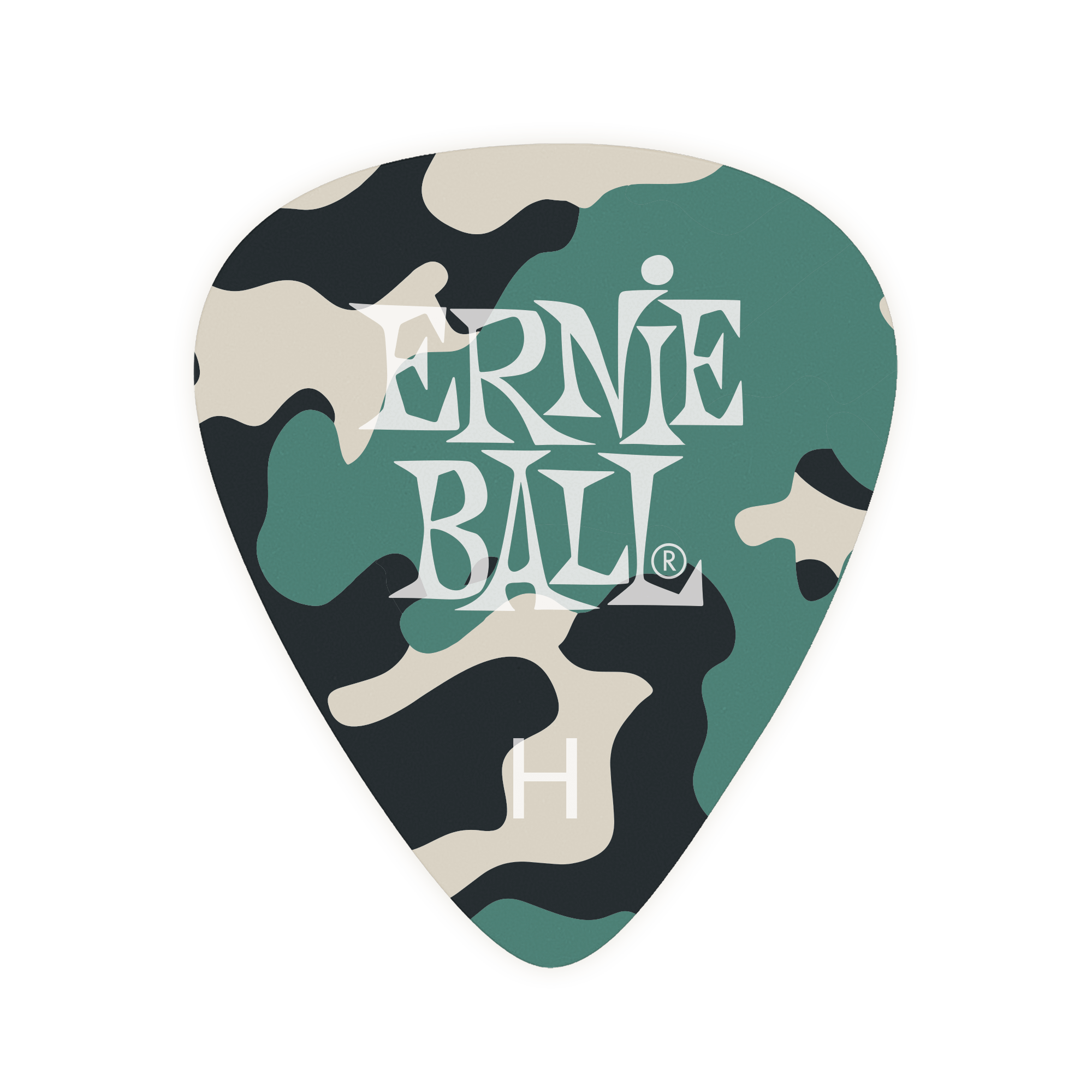 Ernie Ball Ernie Ball Camouflage Cellulose Heavy - 12 Pack