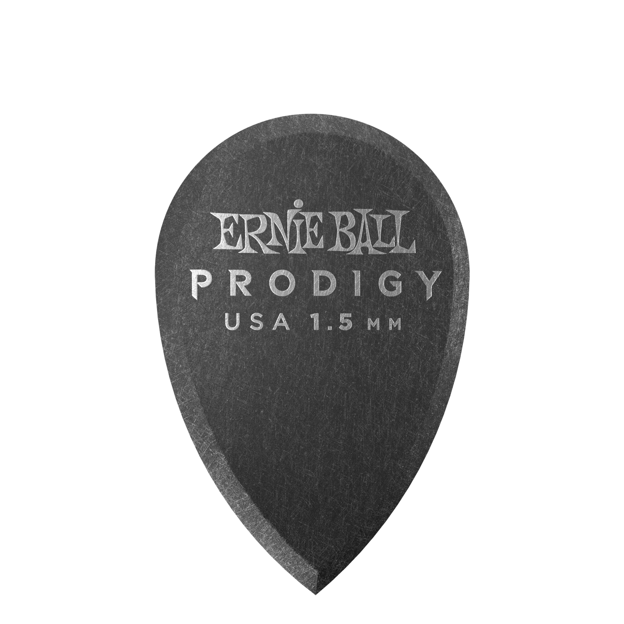 Ernie Ball Ernie Ball 1.5mm Black Teardrop Prodigy Picks 6-pack