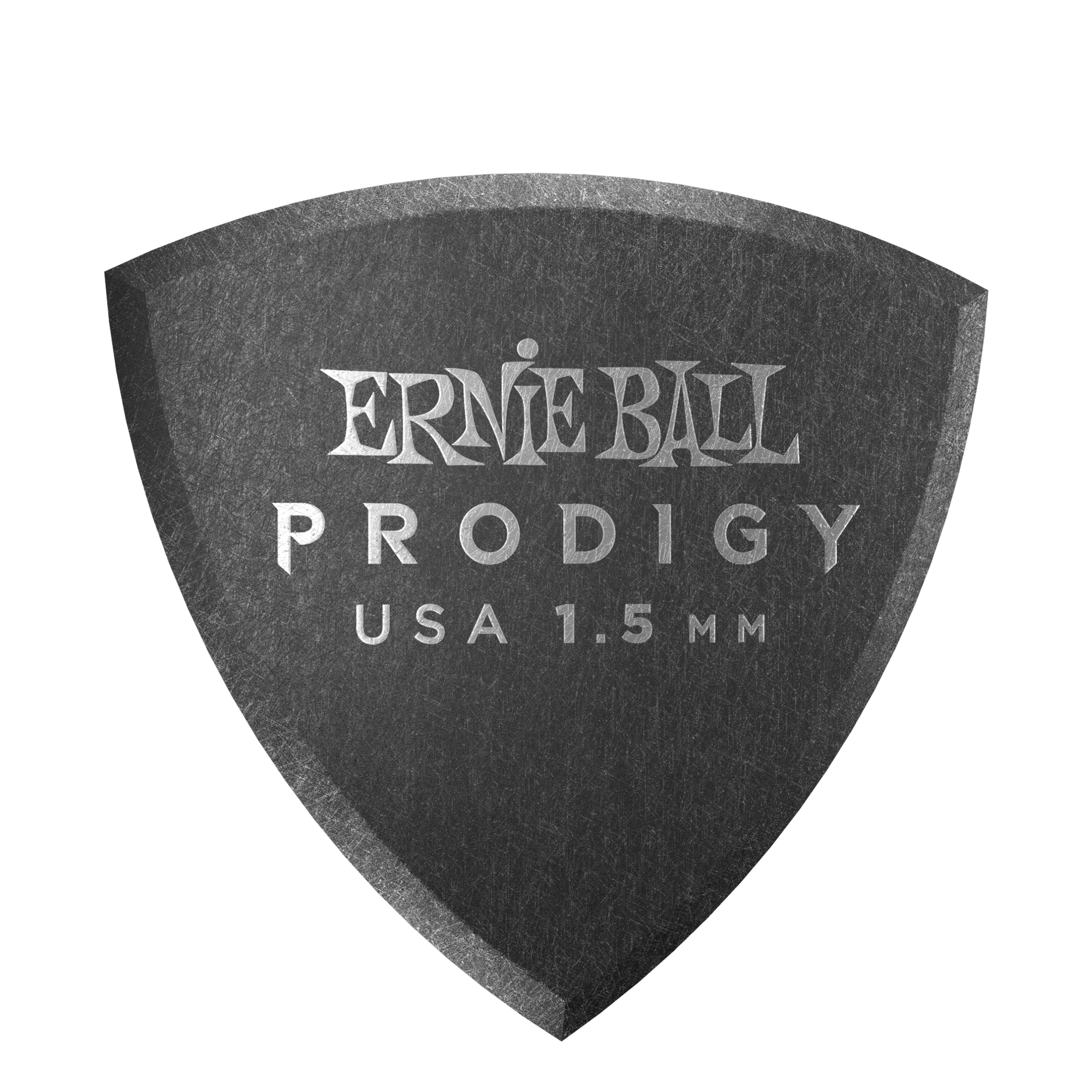 Ernie Ball Ernie Ball 1.5mm Black Shield Prodigy Picks 6-pack