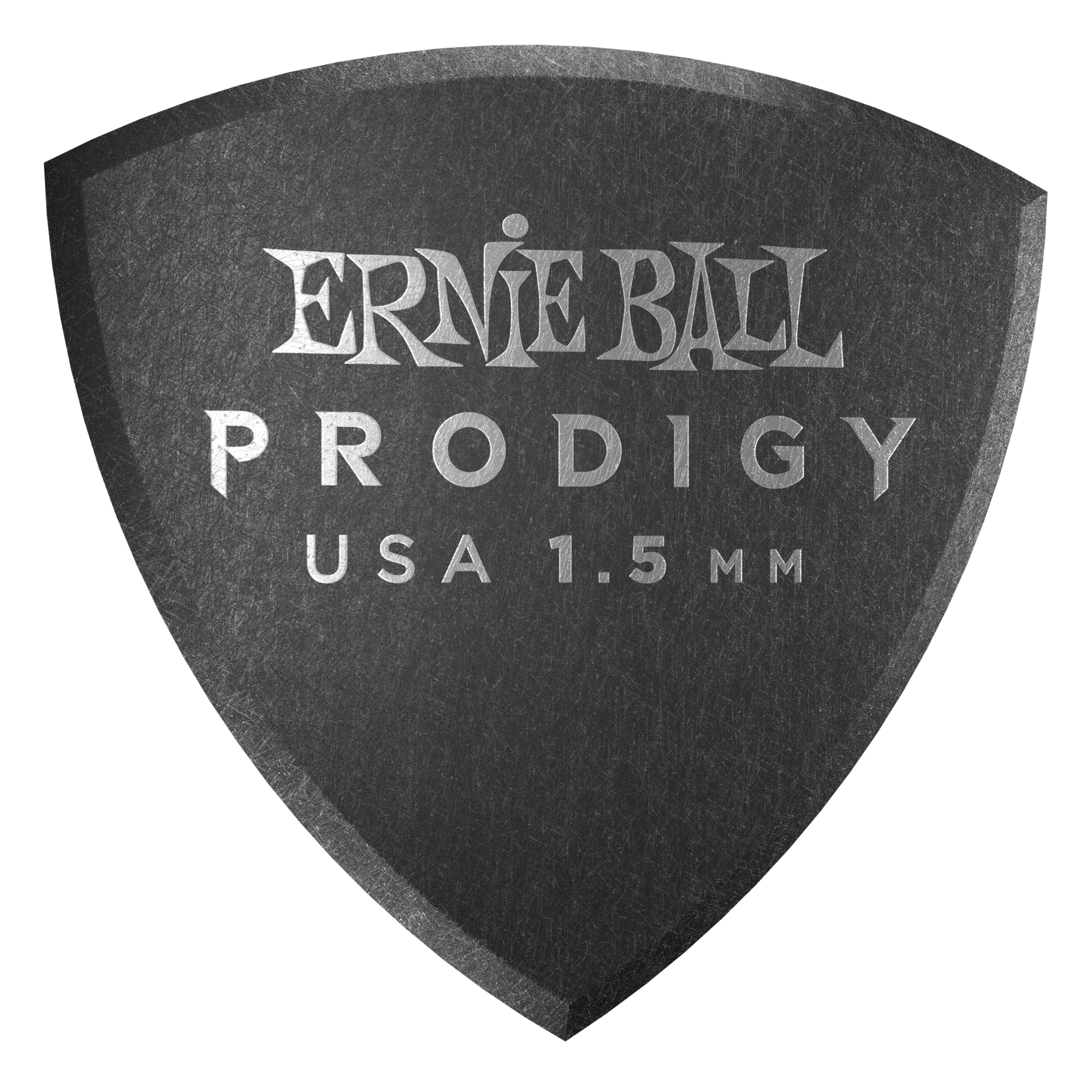 Ernie Ball Ernie Ball 1.5mm Black Large Shield Prodigy Picks 6-pack