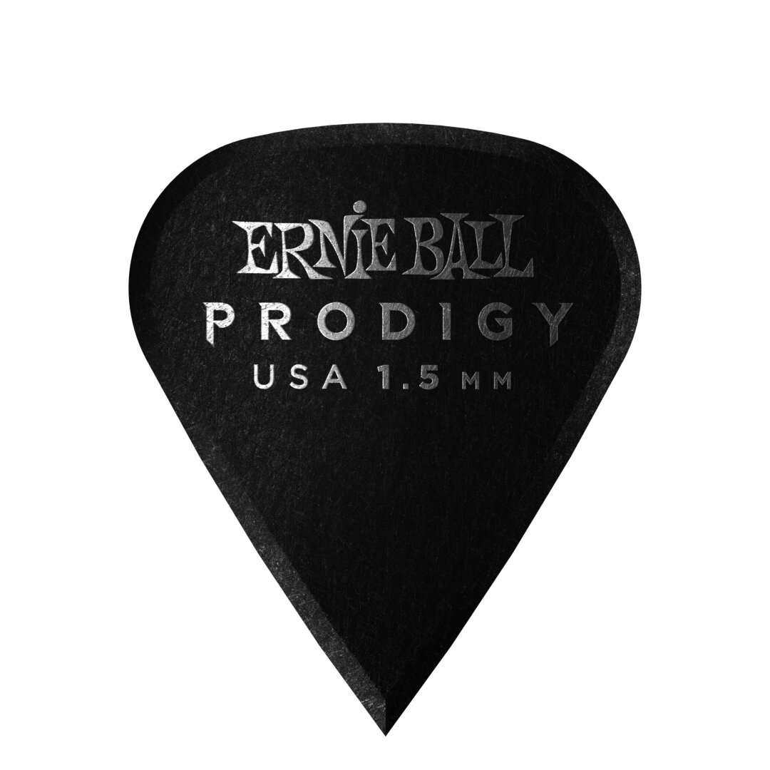 Ernie Ball Ernie Ball 1.5mm Black Sharp Prodigy Picks 6-pack