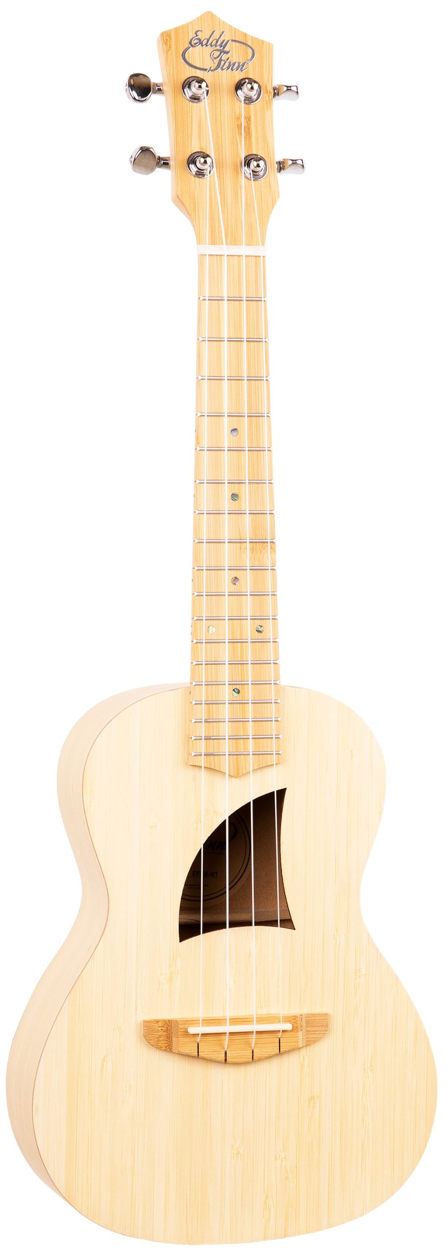 EDDY FINN EDDY FINN BAMBOO BEACH UKULELE WITH GIG BAG, NATURAL