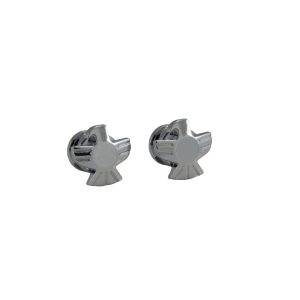 GROVER ARTIST STRAP BUTTON EAGLE CHROME